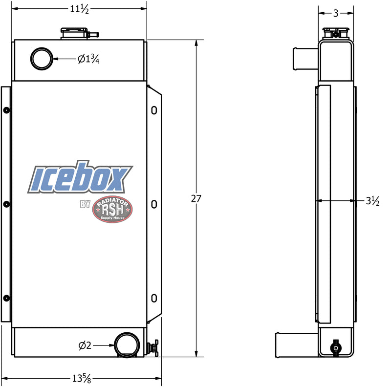 Load image into Gallery viewer, Grimmer Schmidt Compressor Radiator # 840004
