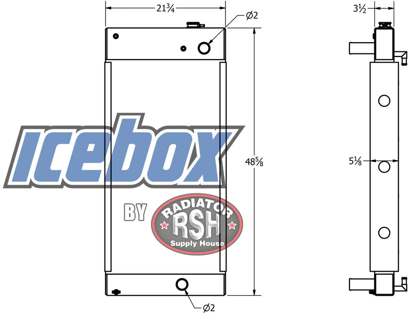 Load image into Gallery viewer, Ingersoll Rand XP750WAS Radiator # 840048

