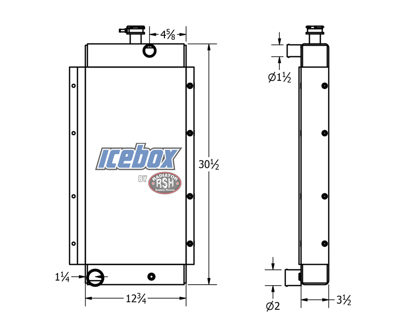Load image into Gallery viewer, Chicago Pneumatic 185 Radiator # 840152
