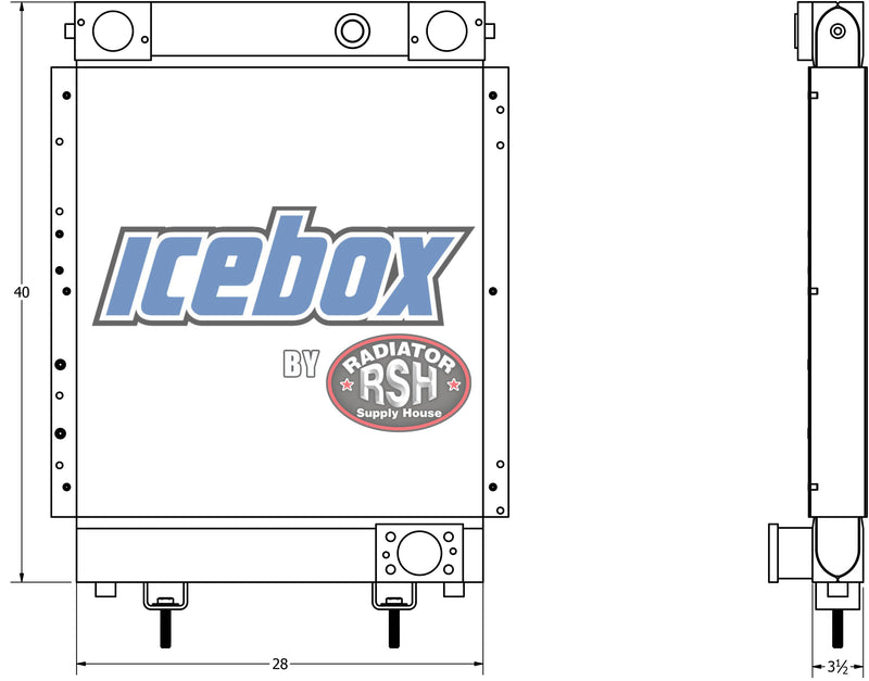 Load image into Gallery viewer, Westinghouse Air Compressor Charge Air Cooler # 840160
