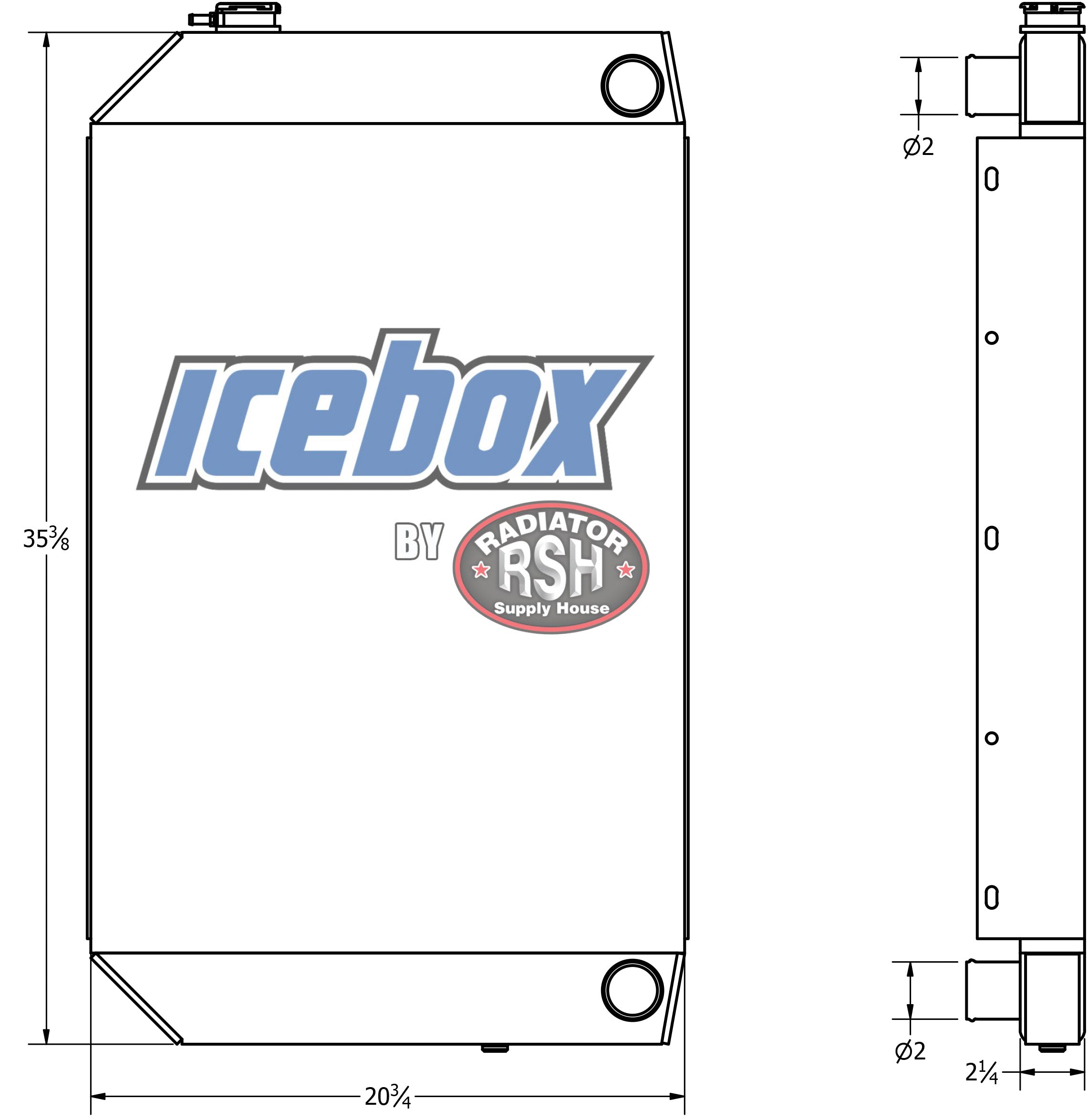 Ingersoll Rand Compressor Radiator # 840170 – Radiator Supply House