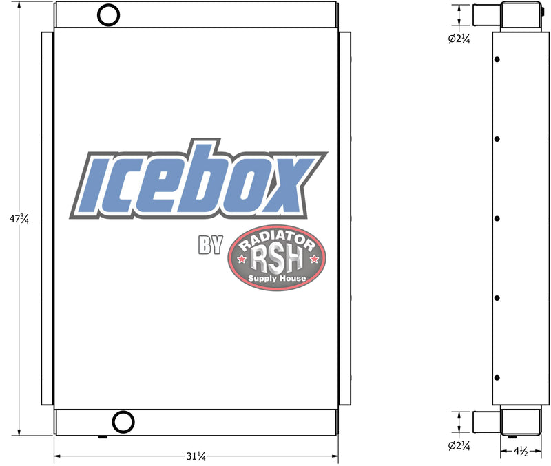 Load image into Gallery viewer, Case H4030 Sprayer Radiator # 845097
