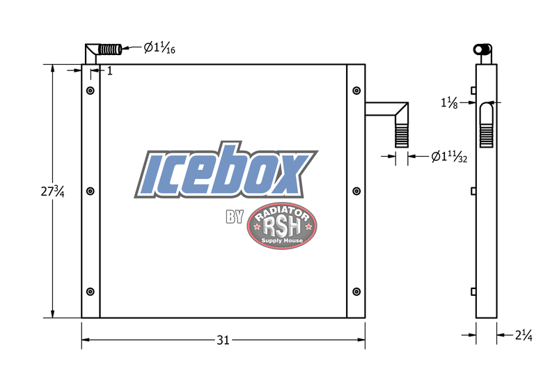 Load image into Gallery viewer, Case 9010B Oil Cooler # 845136
