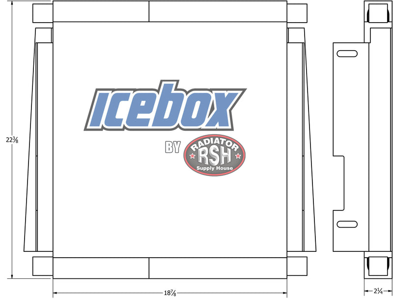 Load image into Gallery viewer, Case 580M Serial 1 Oil Cooler # 845144
