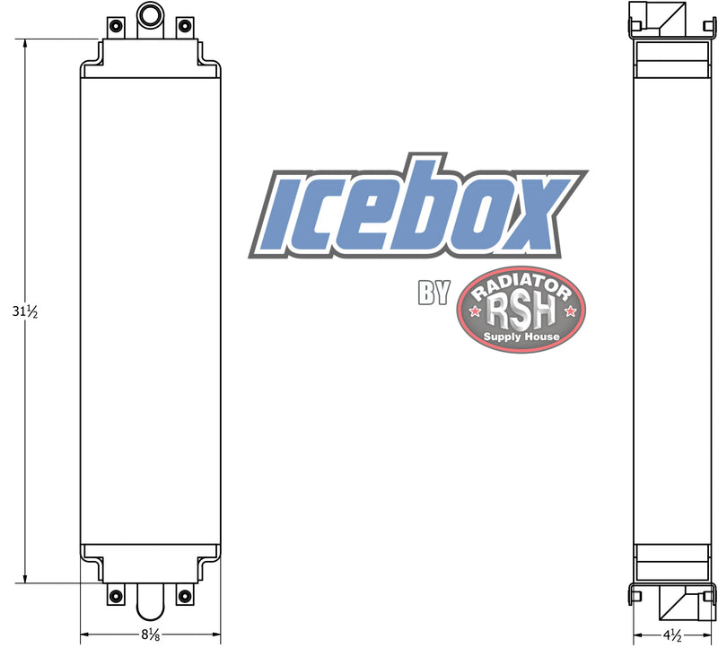 Load image into Gallery viewer, Case 1155E Crawler Oil Cooler # 845191
