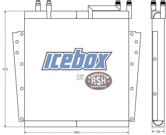 Case 580,580K,580K-1,580-111,580 Su Oil Cooler