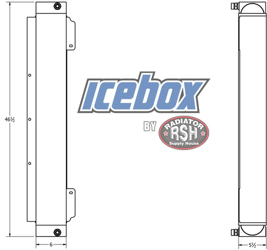 Case IH535 Oil Cooler