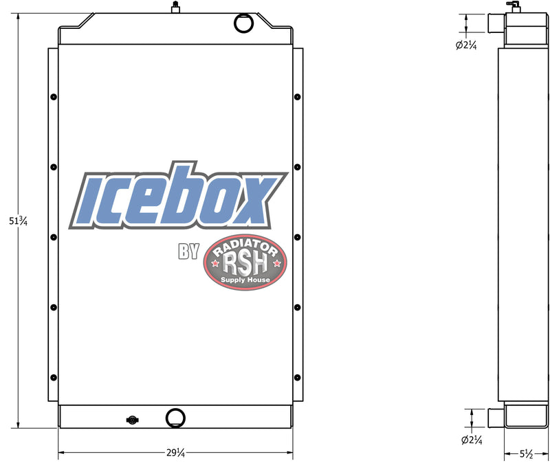 Load image into Gallery viewer, Case 485 Radiator # 845249
