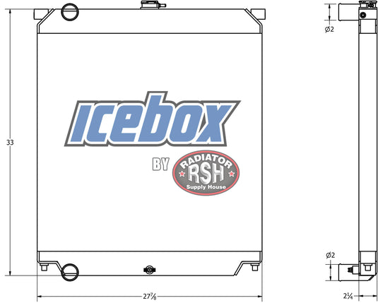 Case CX160, CX130 Radiator