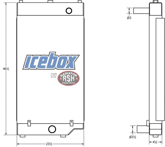 Caterpillar 966Gll / 972Gll Radiator