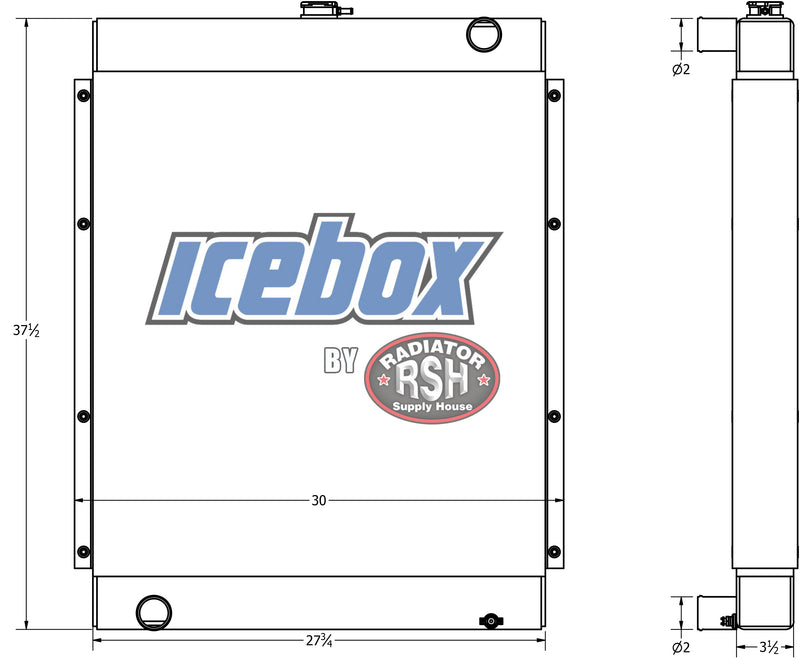Load image into Gallery viewer, Caterpillar 315B Radiator # 850315
