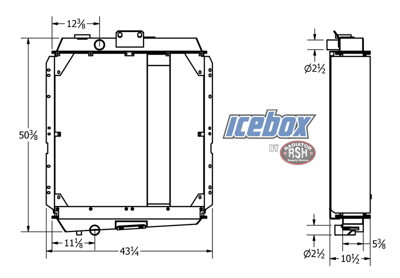 Load image into Gallery viewer, Caterpillar D6H Radiator # 850428
