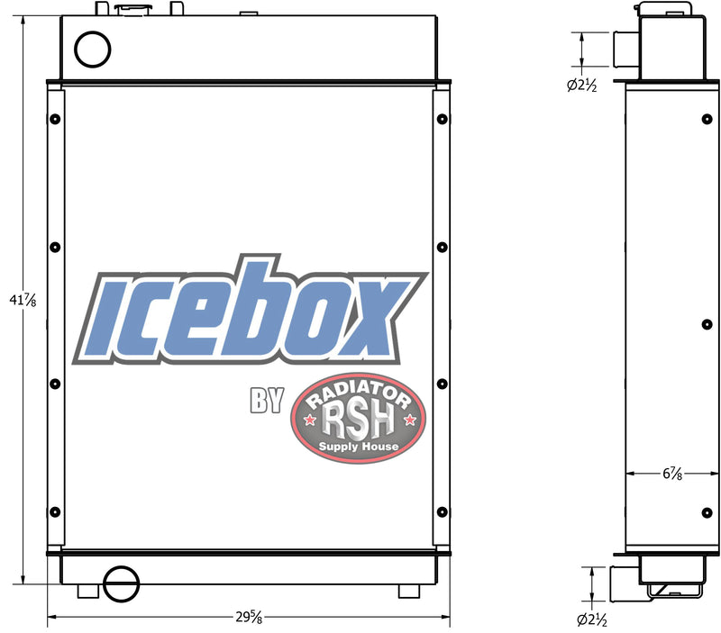 Load image into Gallery viewer, Caterpillar D5H Radiator # 850460
