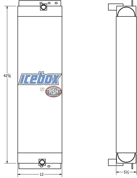Caterpillar 973 Oil Cooler