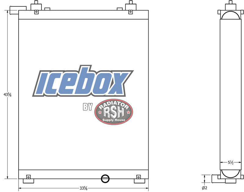 Load image into Gallery viewer, Caterpillar 740, 745 Radiator # 850959
