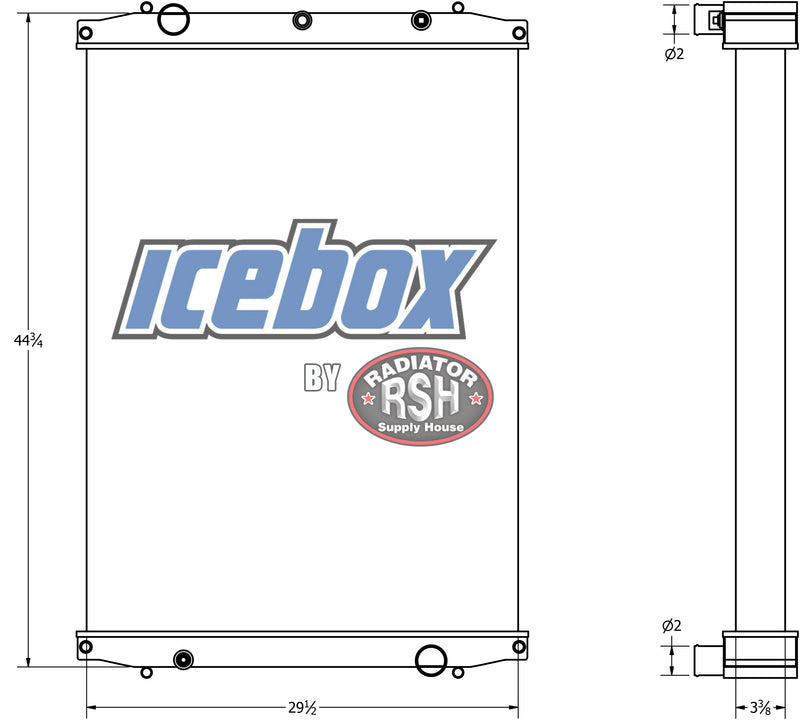 Load image into Gallery viewer, Caterpillar MT755A Radiator # 851038
