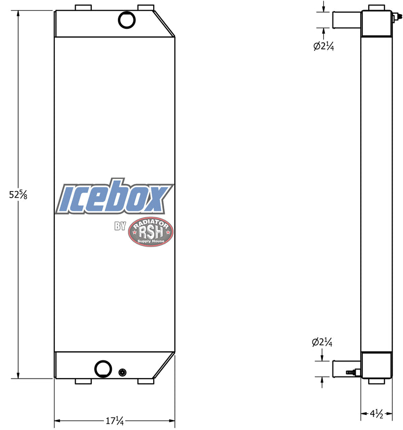 Load image into Gallery viewer, Caterpillar 558, 548 Excavator Radiator # 851047
