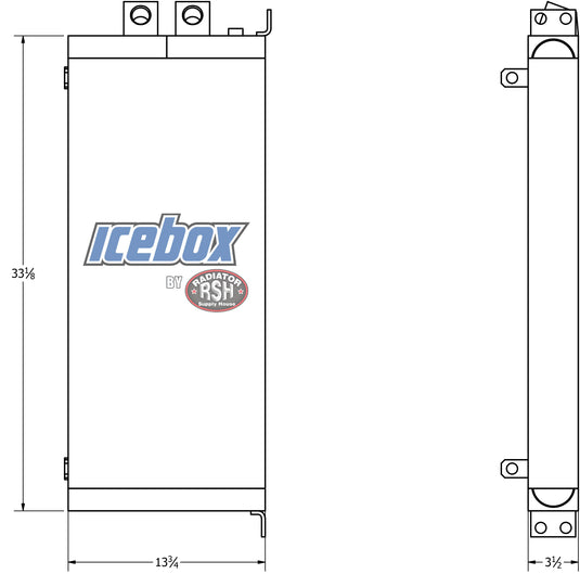 Caterpillar CP-663E, CS-663E, CS-683E Oil Cooler