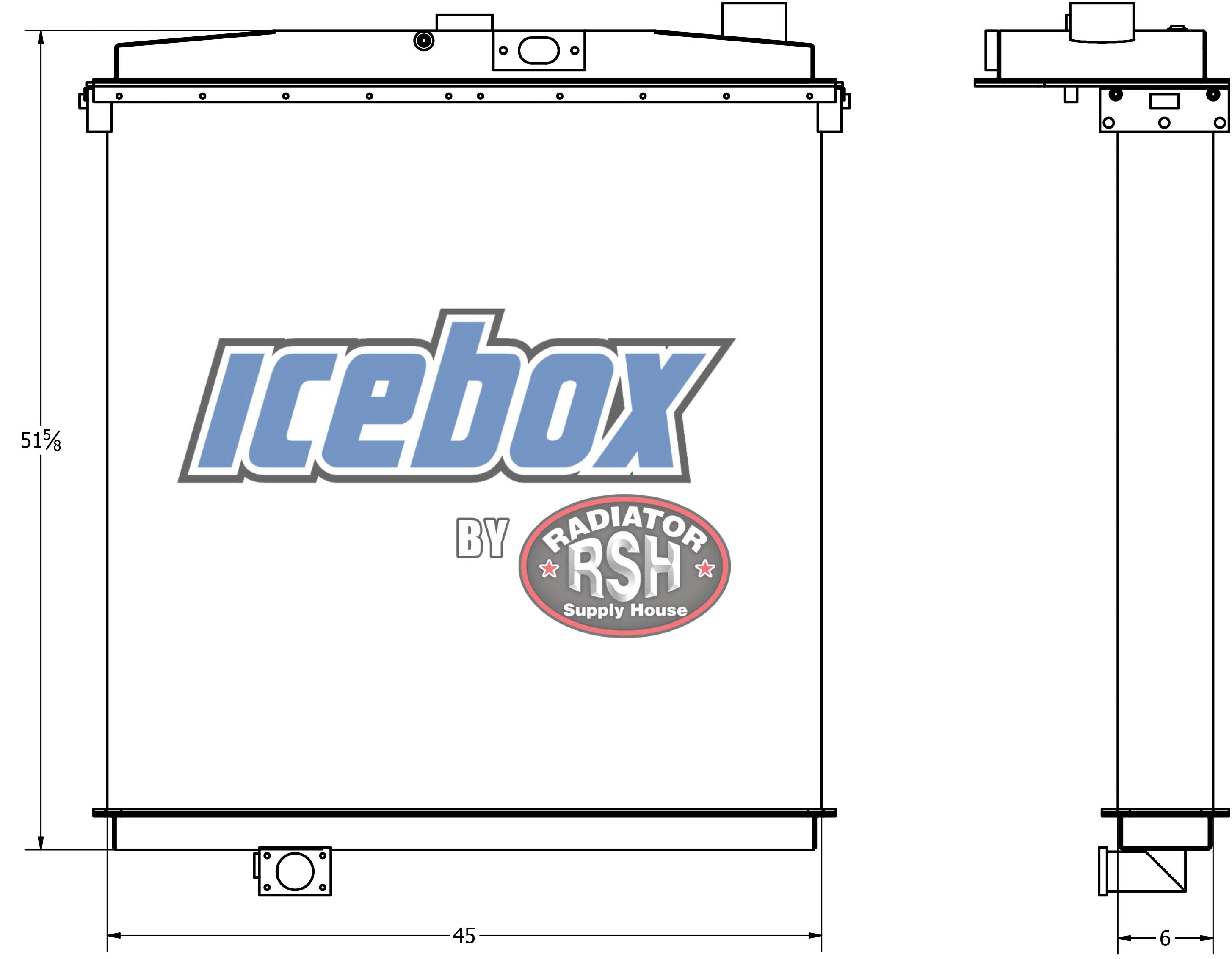 Caterpillar D8K Radiator # 851248 – Radiator Supply House