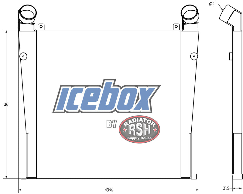 Load image into Gallery viewer, Challenger MT835C, MT755C, MTS855C Charge Air Cooler # 851303
