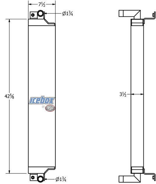 Caterpillar RM-350B, RM-350, SM-350 Oil Cooler