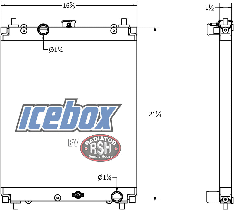 Load image into Gallery viewer, John Deere 50D Mini Excavator Radiator # 870121
