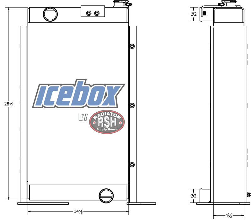 Load image into Gallery viewer, John Deere 710D Radiator # 870141
