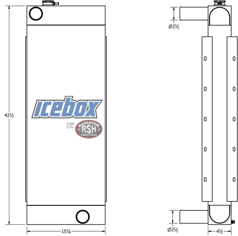 Load image into Gallery viewer, John Deere 648G3, 340G3 Radiator # 870191
