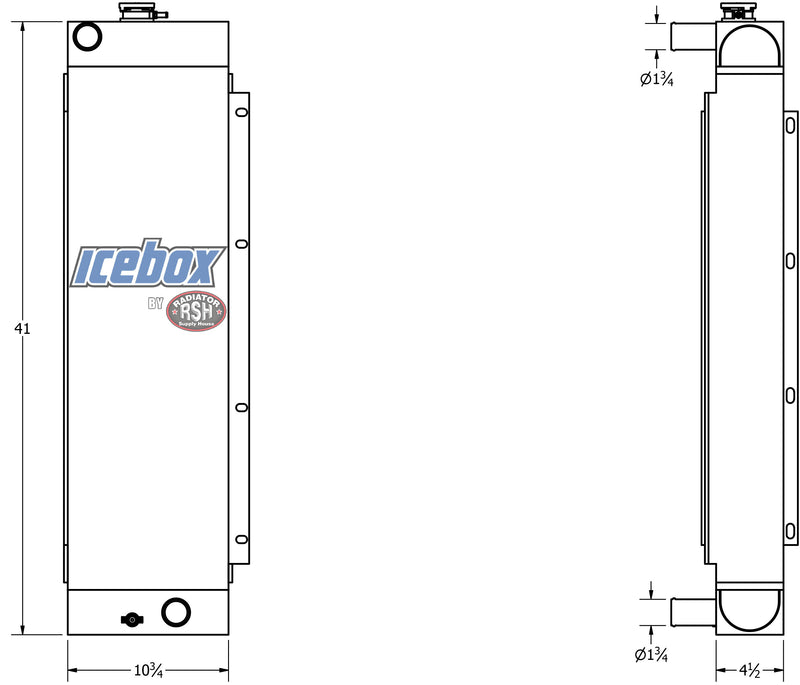 Load image into Gallery viewer, John Deere 650H Radiator # 870199
