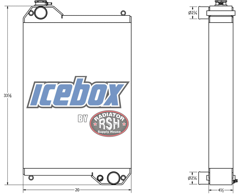 Load image into Gallery viewer, John Deere 624J Radiator # 870203
