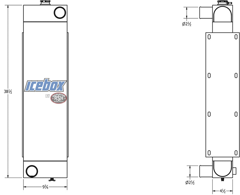 Load image into Gallery viewer, John Deere 120C, 160C LC Radiator # 870204
