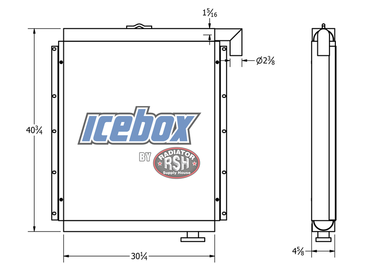 Hitachi EX400-3 Oil Cooler # 870386 – Radiator Supply House Hitachi EX400-3 Oil Cooler # 870386 – Radiator Supply House