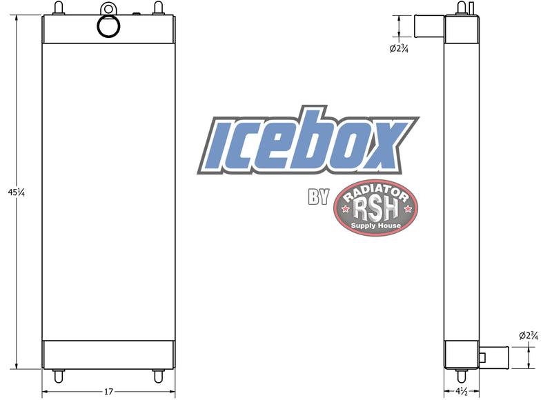 Load image into Gallery viewer, John Deere 850K Radiator # 870481
