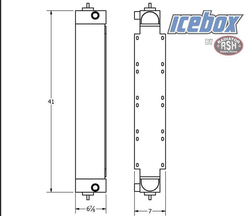 Load image into Gallery viewer, John Deere 700K Dozer Oil Cooler # 871067
