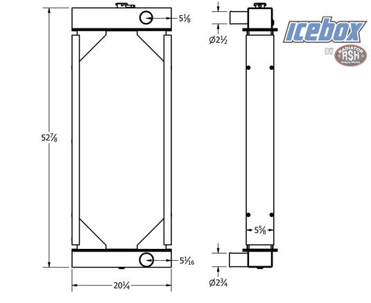 John Deere Cornpicker Radiator