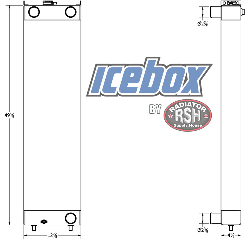 Load image into Gallery viewer, Hitachi ZX470 Radiator # 871208
