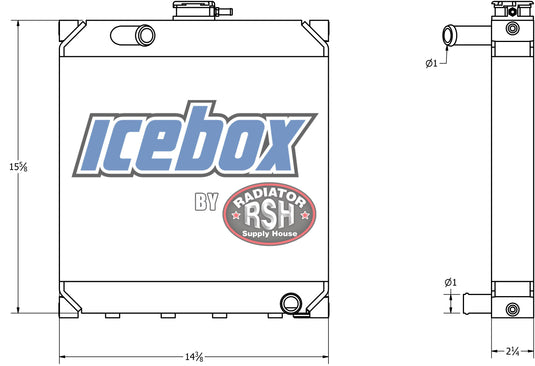 Genie Scissor Lift Radiator