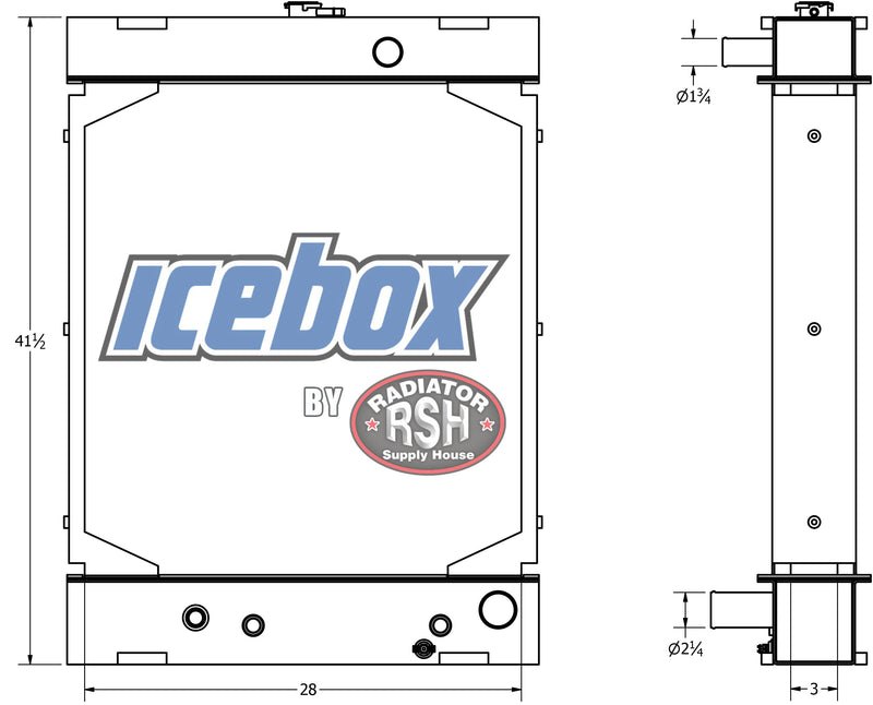 Load image into Gallery viewer, Hyundai 740-3 Radiator # 890188
