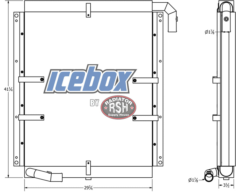 Load image into Gallery viewer, Hyundai 290LC-3 Oil Cooler # 890189
