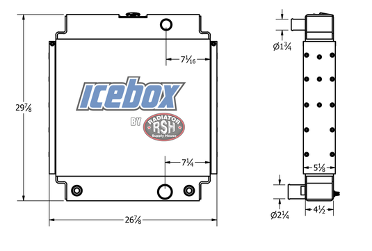 Skytrak 8042 Radiator