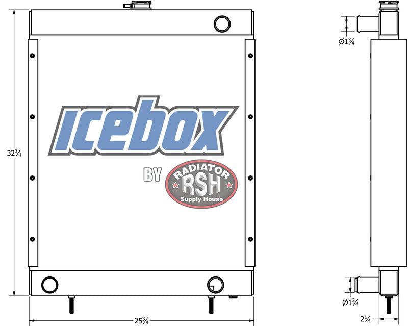 Load image into Gallery viewer, JLG Telehandler Radiator # 890423
