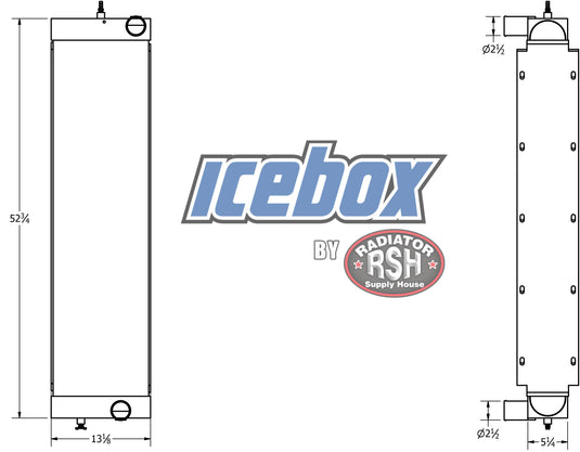 Terex, Caterpillar R30, MD5075, IR-AG1 Radiator