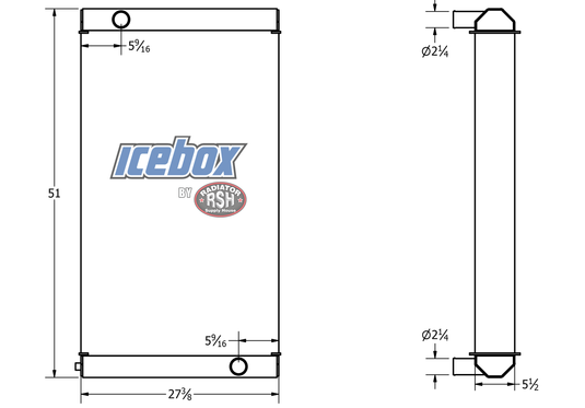 Volvo Shovel Radiator # 890524