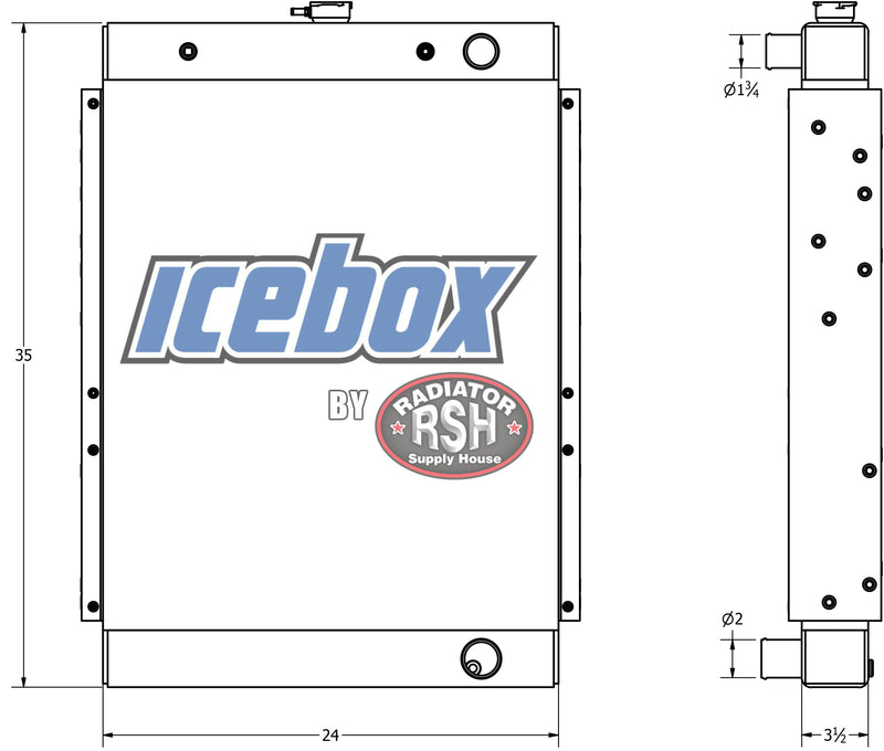Load image into Gallery viewer, Volvo DB138 Radiator # 890544
