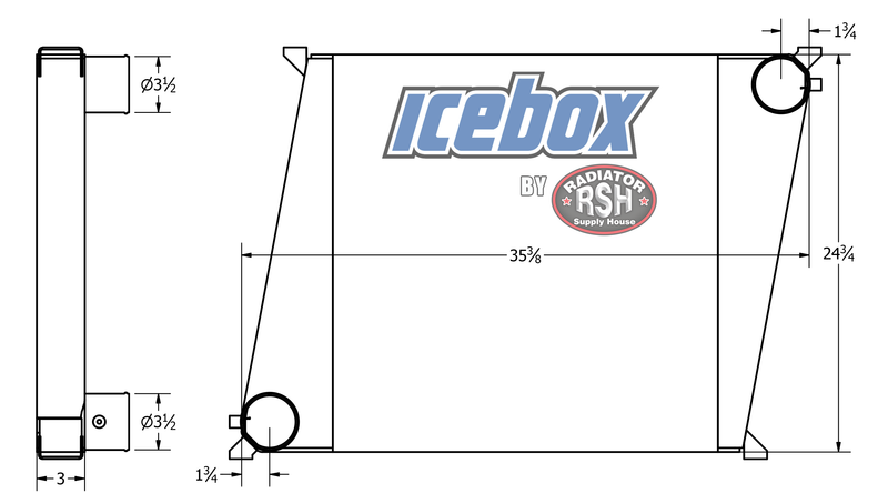 Load image into Gallery viewer, Perkins Charge Air Cooler # 890901
