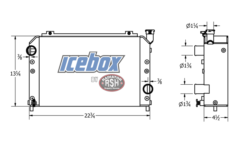 Load image into Gallery viewer, Doosan / Daewoo D30S-5 Radiator # 890902
