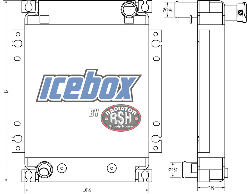 Load image into Gallery viewer, TracStar 412 Fusion Machine Radiator # 890915
