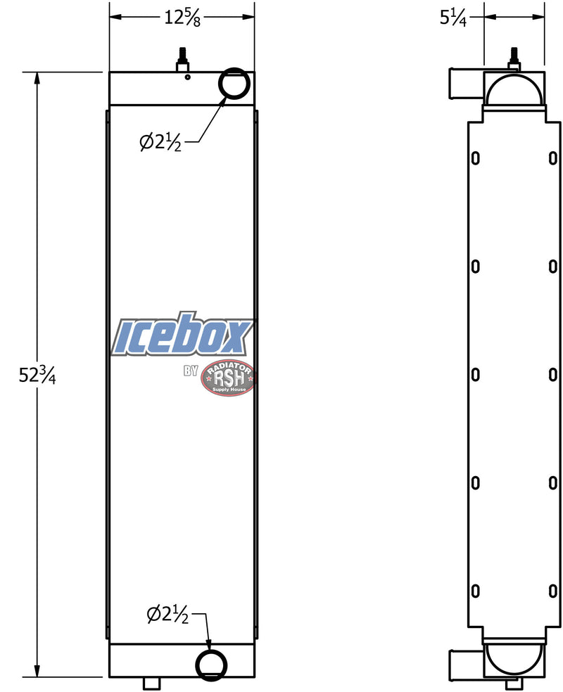 Load image into Gallery viewer, Reedrill SCH5000CL Radiator # 890924
