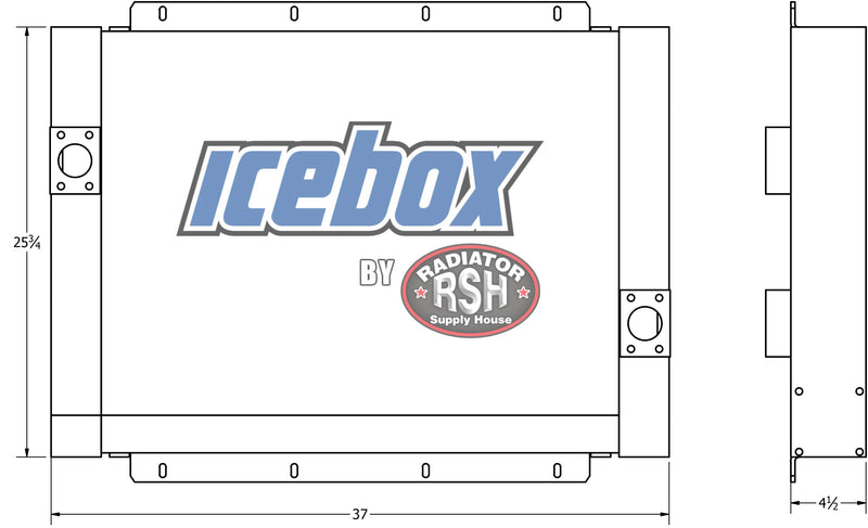 Load image into Gallery viewer, Industrial Waste Compacter Baler Radiator # 890930
