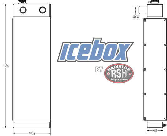 Vermeer D20X22 II Radiator # 890936 – Radiator Supply House